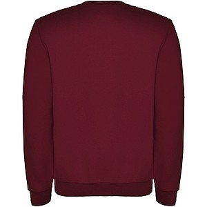 Unisex mikina s kulatým výstřihem ROLY CLASICA, vínová, XS
