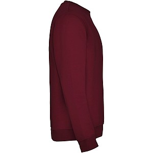 Unisex mikina s kulatým výstřihem ROLY CLASICA, vínová, XS