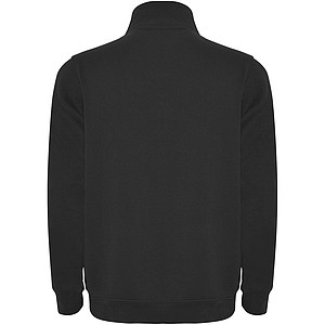 Unisex mikina se čtvrtkovým zipem, ROLY ANETO, černá, vel. S