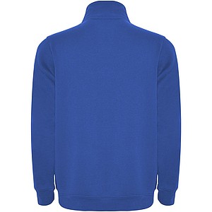 Unisex mikina se čtvrtkovým zipem, ROLY ANETO, královská modrá, vel. M