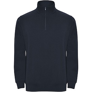 Unisex mikina se čtvrtkovým zipem, ROLY ANETO, navy, vel. 3XL