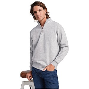 Unisex mikina se čtvrtkovým zipem, ROLY ANETO, navy, vel. S