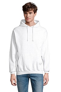 Unisex mikina SOLS CONDOR, šedá, velikost 3XL