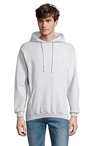 Unisex mikina SOLS CONDOR, světle šedý melír, velikost 3XL