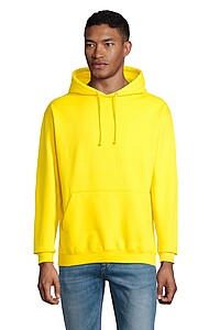 Unisex mikina SOLS CONDOR, tmavě žlutá, velikost XS