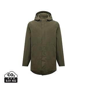 Unisex parka Iqoniq Thelon z recyklovaného polyesteru, velikost M, khaki