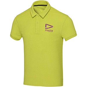 Unisex polokošile Elevate Akoya, velikost 2XL, zelenožlutá