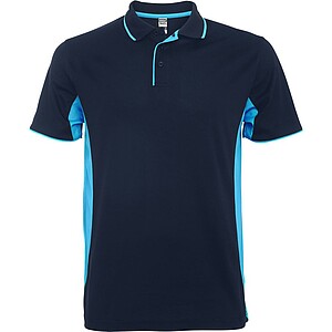 Unisex polokošile Roly Montmelo, námořní modrá, velikost S