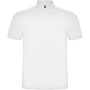 Unisex polokošile s krátkým rukávem, ROLY AUSTRAL, bílá, vel. XL