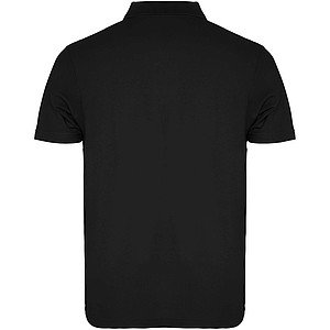 Unisex polokošile s krátkým rukávem, ROLY AUSTRAL, černá, vel. L