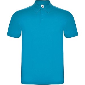 Unisex polokošile s krátkým rukávem, ROLY AUSTRAL, tyrkysová, vel. XL