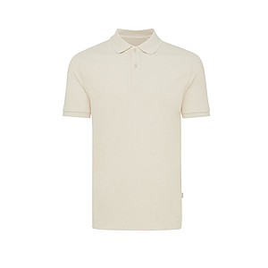 Unisex polotriko Iqoniq Yosemite z recyklované bavlny, béžová, M