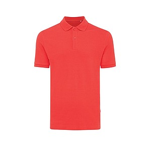 Unisex polotriko Iqoniq Yosemite z recyklované bavlny, červená, XXS