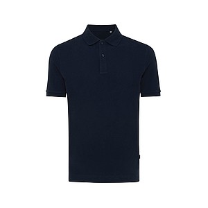 Unisex polotriko Iqoniq Yosemite z recyklované bavlny, námořní modrá, XXS