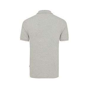 Unisex polotriko Iqoniq Yosemite z recyklované bavlny, šedá, L