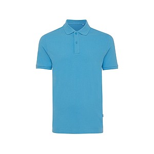 Unisex polotriko Iqoniq Yosemite z recyklované bavlny, světle modrá, M