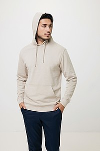 Unisex recyklovaná mikina Iqoniq s kapucí, námořní modrá, XXS