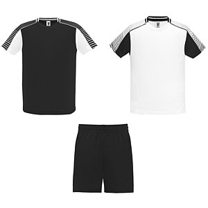 Unisex sada Roly Juve, bílá/černá, velikost S