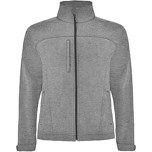 Unisex softshellová bunda, ROLY RUDOLPH, tmavosivý melír, veľ. S