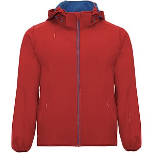Unisex softshellová bunda, ROLY SIBERIA, červená, vel. M