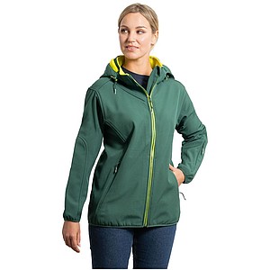 Unisex softshellová bunda, ROLY SIBERIA, červená, vel. S