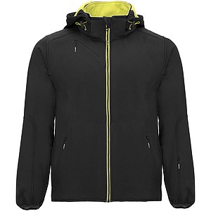 Unisex softshellová bunda, ROLY SIBERIA, čierna, vel. XS