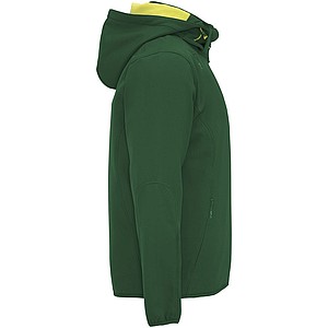 Unisex softshellová bunda, ROLY SIBERIA, tmavozelená, vel. XS