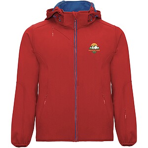 Unisex softshellová bunda Roly Siberia, velikost 3XL, červená