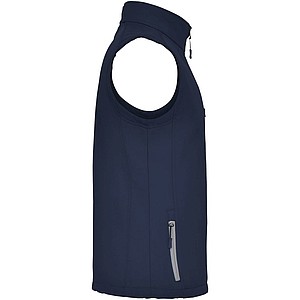 Unisex softshellová vesta, ROLY NEVADA, navy, vel. L