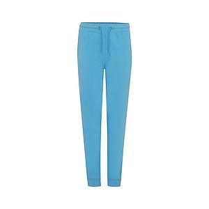 Unisex tepláky Iqoniq Cooper z recyklované bavlny, světle modrá, L