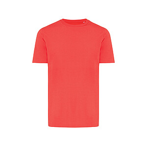 Unisex tričko Iqoniq Brett, veľkosť L, svetlá červená