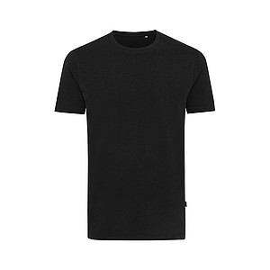 Unisex tričko Iqoniq Bryce z recyklované bavlny, černá, L