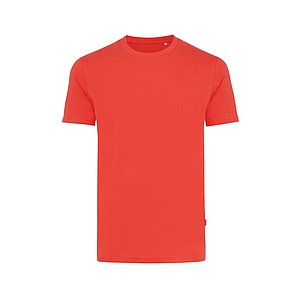 Unisex tričko Iqoniq Bryce z recyklované bavlny, světlá červená, L