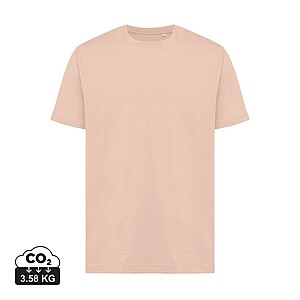 Unisex tričko Iqoniq Kakadu relaxed fit, velikost XS, světlá růžová