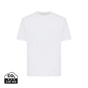 Unisex tričko IQONIQ Nikko, velikost 4XL, recyklovaná bílá