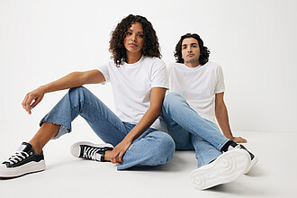 Unisex tričko Iqoniq Sierra z recyklované bavlny, bílá, L