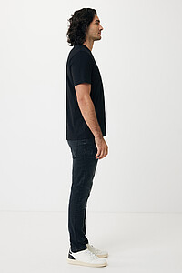 Unisex tričko Iqoniq Sierra z recyklované bavlny, černá, 4XL