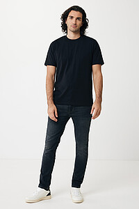 Unisex tričko Iqoniq Sierra z recyklované bavlny, černá, L