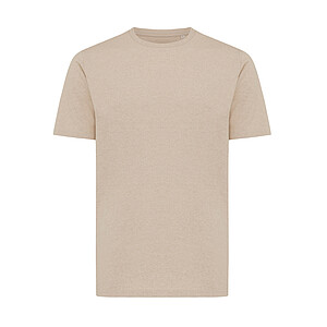 Unisex tričko Iqoniq Sierra z recyklované bavlny, světle hnědý melír, XS