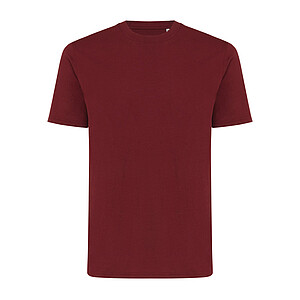 Unisex tričko Iqoniq Sierra z recyklované bavlny, vínová, XS