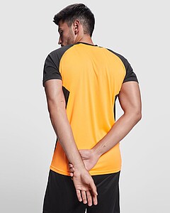 Unisex tričko Roly Bugatti, bílá/zelená, velikost M