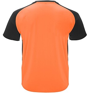 Unisex tričko Roly Bugatti, fluorescenční oranžová, velikost 2XL