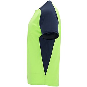 Unisex tričko Roly Bugatti, fluorescenční zelená, velikost L