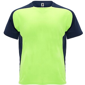 Unisex tričko Roly Bugatti, fluorescenční zelená, velikost M