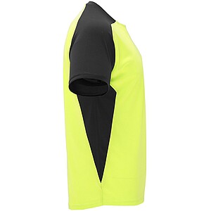Unisex tričko Roly Bugatti, fluorescenční žlutá, velikost 2XL