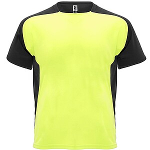 Unisex tričko Roly Bugatti, fluorescenční žlutá, velikost S