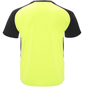 Unisex tričko Roly Bugatti, fluorescenční žlutá, velikost S