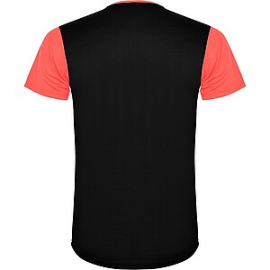 Unisex tričko Roly Detroit, fluorescenční korálová, velikost L