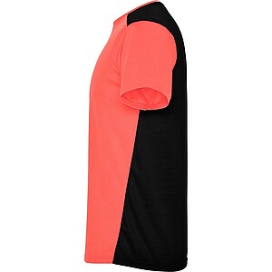 Unisex tričko Roly Detroit, fluorescenční korálová, velikost L