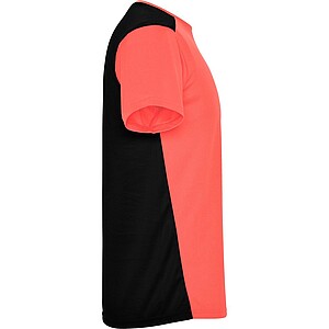 Unisex tričko Roly Detroit, fluorescenční korálová, velikost L